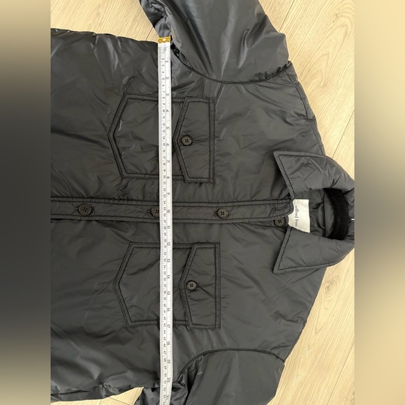 Wilfred Free Ganna Insulated Shirt Jacket | Black | XS (Oversized) - Picture 10 of 11